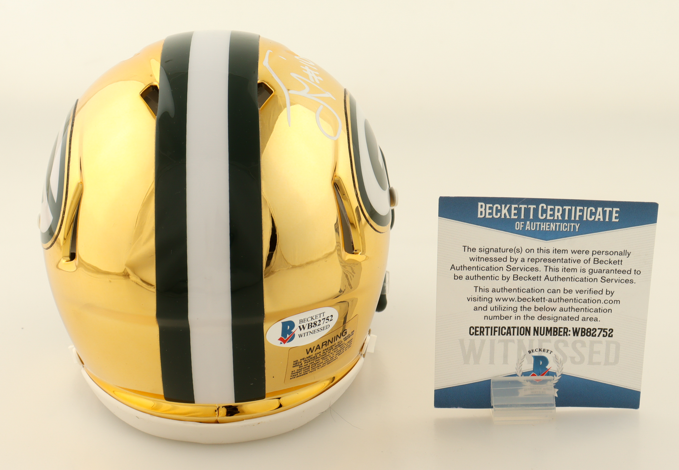Jordan Love Signed Packers Chrome Alternate Speed Mini Helmet (Beckett) at PristineAuction.com Jordan Love Signed Packers Chrome Alternate Speed Mini Helmet (Beckett) at PristineAuction.com