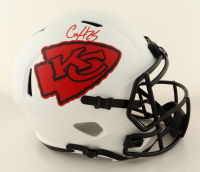 Clyde Edwards-Helaire Signed Chiefs Full-Size Lunar Eclipse Alternate Speed Helmet (Beckett) at PristineAuction.com