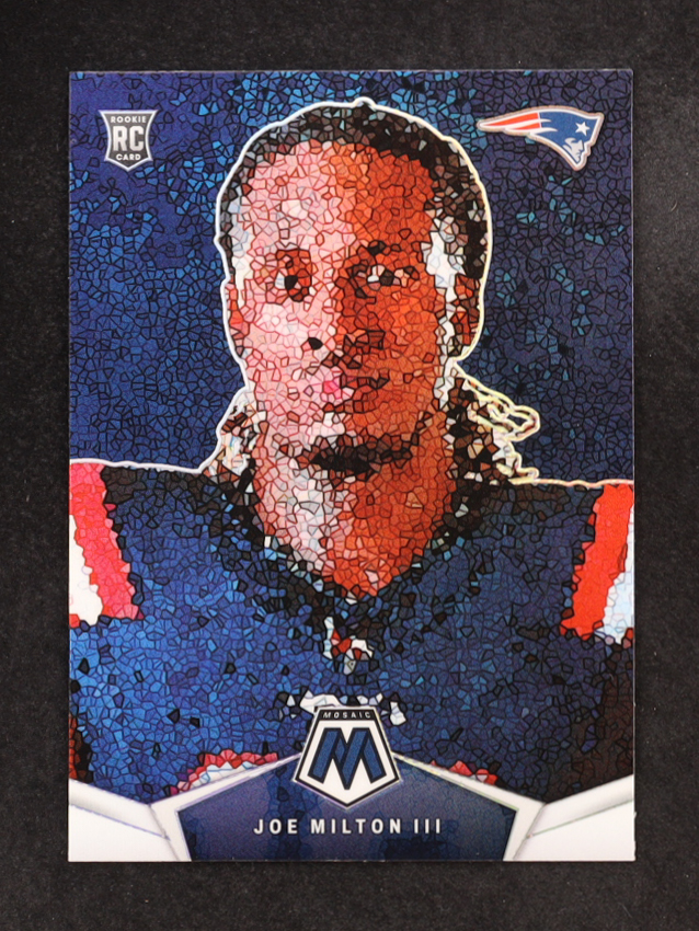 Joe Milton III 2024 Panini Mosaic Micro Mosaic #12 RC at PristineAuction.com Joe Milton III 2024 Panini Mosaic Micro Mosaic #12 RC at PristineAuction.com