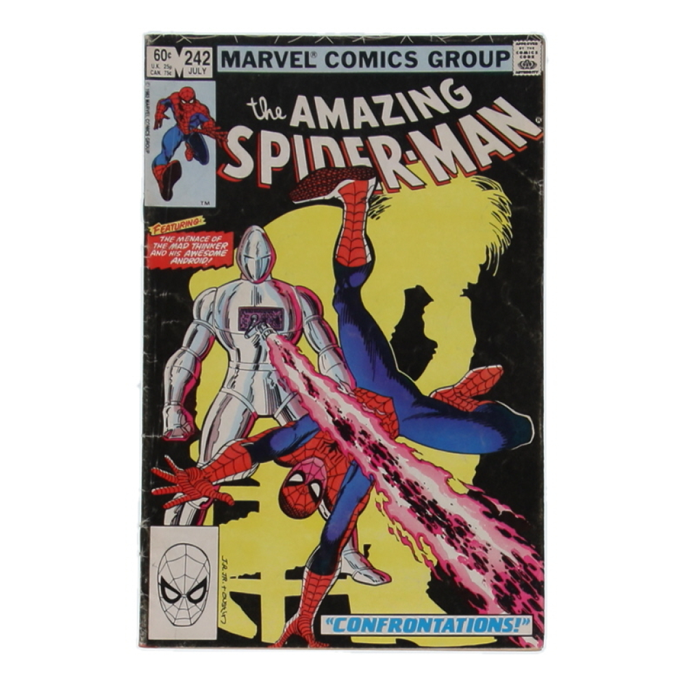 1983 "The Amazing Spider-Man" Issue #242 Marvel Comic Book at PristineAuction.com