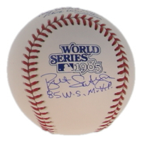 Bret Saberhagen Signed 1985 World Series Baseball Inscribed "85 W.S. M.V.P." (JSA) at PristineAuction.com