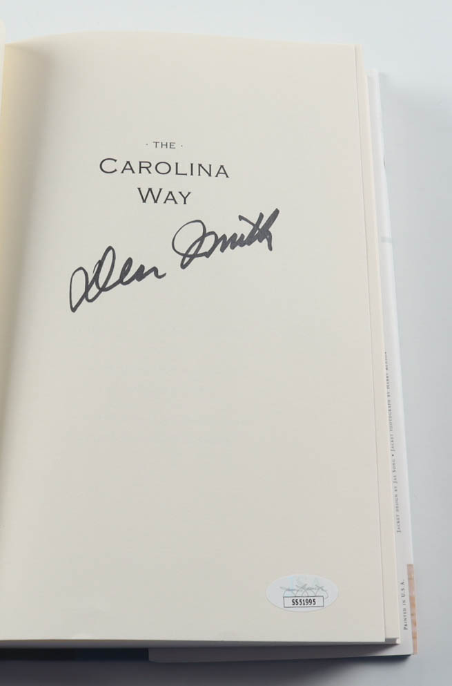 Dean Smith Signed "The Carolina Way" Hardcover Book (JSA) at PristineAuction.com Dean Smith Signed "The Carolina Way" Hardcover Book (JSA) at PristineAuction.com