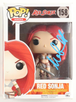 Matilda Lutz Signed "Red Sonja" #158 Red Sonja Funko Pop! Vinyl Figure (PSA) at PristineAuction.com