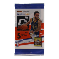 2020-21 Panini Donruss Basketball Pack with (5) Cards at PristineAuction.com