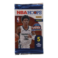 2020-21 NBA Hoops Basketball Pack with (5) Cards at PristineAuction.com