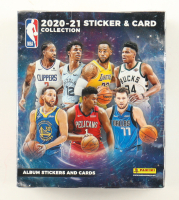 2020-21 Panini Sticker and Card Collection Basketball Box With (50) Packs at PristineAuction.com