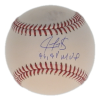 Juan Gonzalez Signed OML Logo Baseball Inscribed "96, 98 MVP" (JSA) at PristineAuction.com
