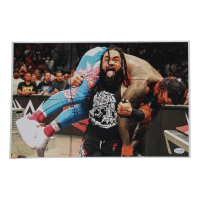 Jacob Fatu Signed WWE 11x17 Photo (ACOA) at PristineAuction.com