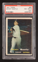 Mickey Mantle 1957 Topps #95 (PSA 8) (OC) at PristineAuction.com