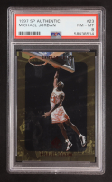 Michael Jordan 1997-98 SP Authentic #23 (PSA 8) at PristineAuction.com