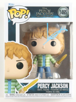 Walker Scobell Signed "Percy Jackson and the Olympians" #1465 Percy Jackson Funko Pop! Vinyl Figure (PSA) at PristineAuction.com