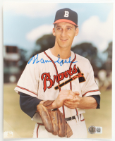 Warren Spahn Signed Braves 8x10 Photo (Beckett) at PristineAuction.com