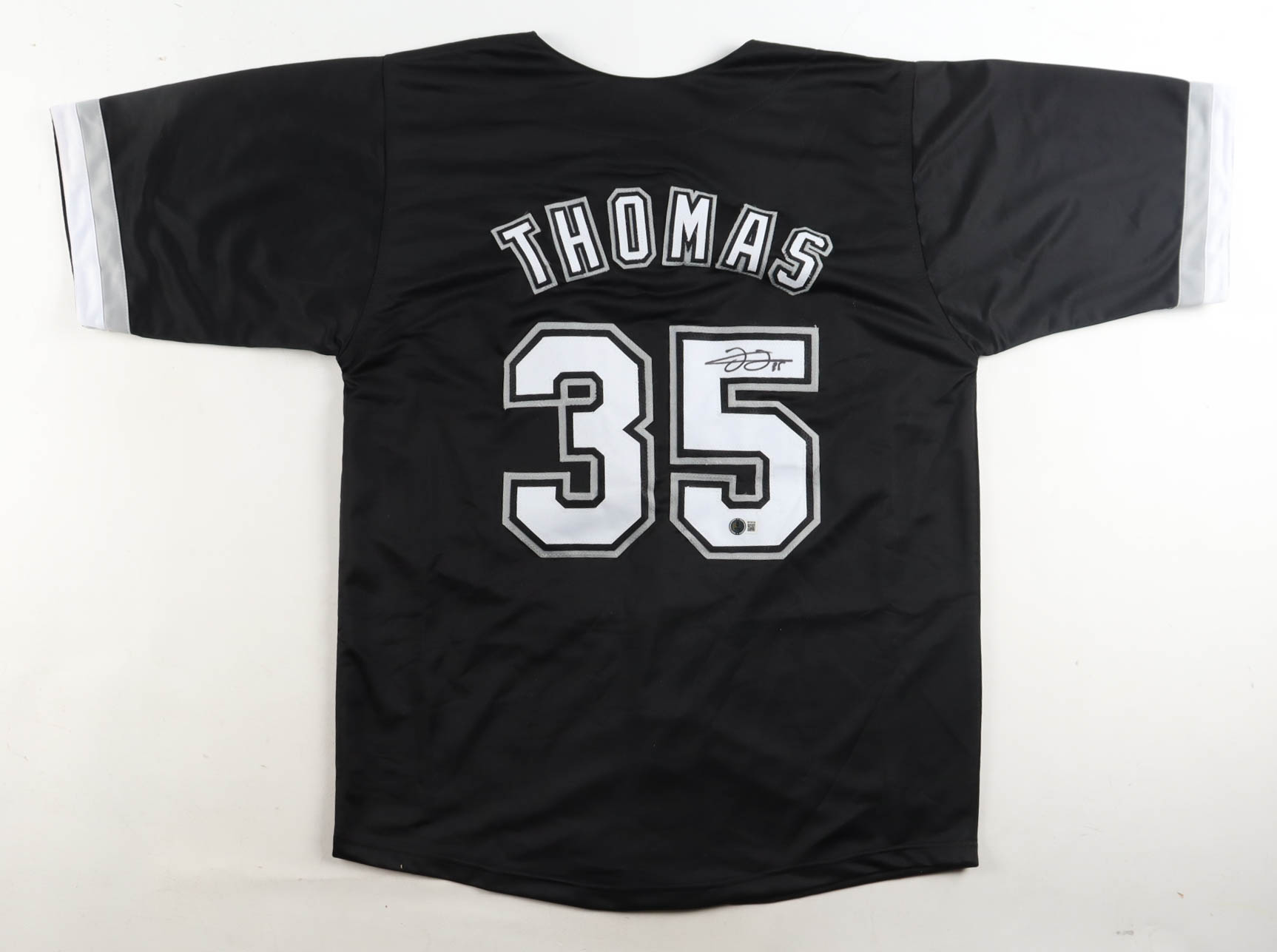 Frank Thomas Signed Jersey (Beckett) at PristineAuction.com Frank Thomas Signed Jersey (Beckett) at PristineAuction.com