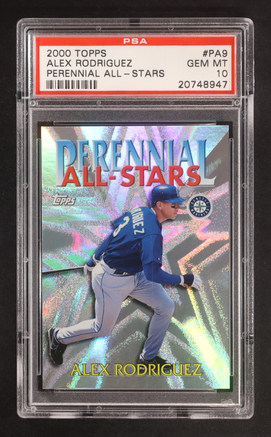 Alex Rodriguez 2000 Topps Perennial All-Stars #PA9 (PSA 9) at PristineAuction.com Alex Rodriguez 2000 Topps Perennial All-Stars #PA9 (PSA 9) at PristineAuction.com