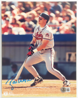 Ryan Klesko Signed Braves 8x10 Photo (Beckett) at PristineAuction.com