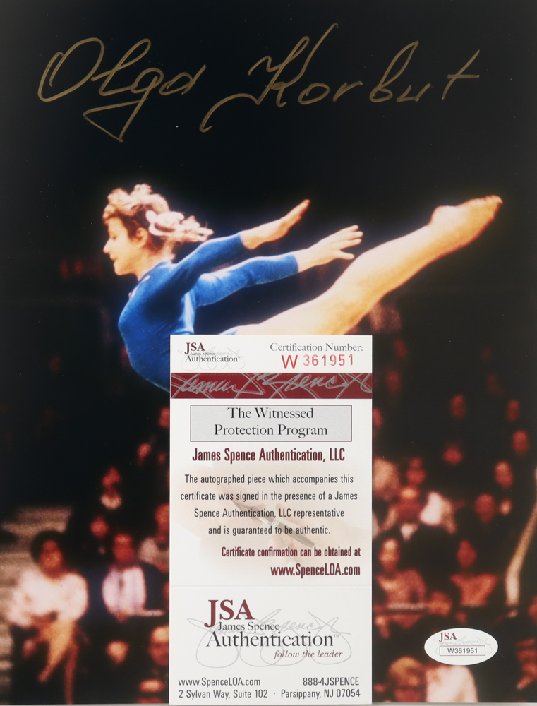 Olga Korbut Signed 8x10 Photo (JSA) | Pristine Auction