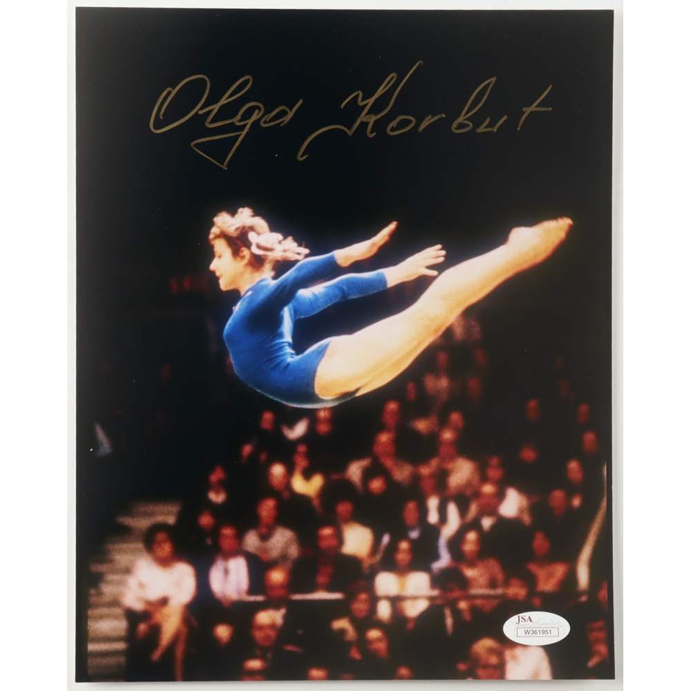 Olga Korbut Signed 8x10 Photo (JSA) | Pristine Auction