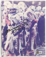 Manny Fernandez Signed Dolphins 8x10 Photo Inscribed "17-0" (Beckett) at PristineAuction.com