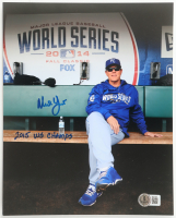 Ned Yost Signed Royals 8x10 Photo Inscribed "2015 WS Champs" (Beckett) at PristineAuction.com
