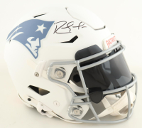 Randy Moss Signed Patriots Full-Size Authentic On-Field Speedflex Helmet With Visor (Beckett) at PristineAuction.com