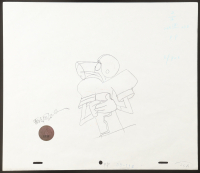 "The Pink Panther" 10.5x12.5 Original Animation Sketch at PristineAuction.com