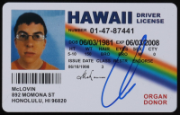 Christopher Mintz-Plasse Signed "Superbad" McLovin Drivers License (PSA) at PristineAuction.com