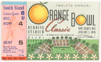1946 Original Orange Bowl Game Ticket at PristineAuction.com