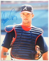 Javy Lopez Signed Braves 8x10 Photo (Beckett) at PristineAuction.com