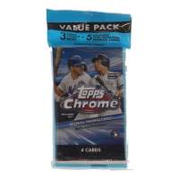 2020 Topps Chrome Baseball Jumbo Value Pack with (17) Cards at PristineAuction.com
