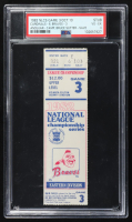 1982 National League Championship Series Game 3 Ticket (PSA 4) at PristineAuction.com