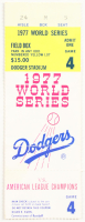 1977 Original World Series Game Ticket at PristineAuction.com