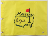 Phil Mickelson Signed The Masters Tournament Golf Pin Flag (PSA) at PristineAuction.com