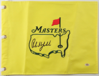 Phil Mickelson Signed The Masters Tournament Golf Pin Flag (PSA) at PristineAuction.com