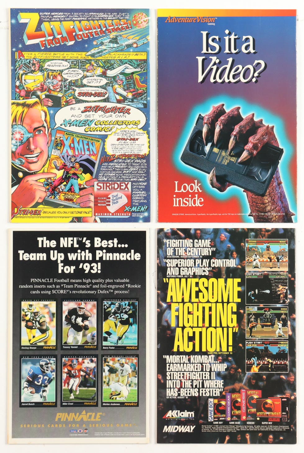 Set of (4) 1993 Deadpool #1-4 Marvel Comic Books at PristineAuction.com Set of (4) 1993 Deadpool #1-4 Marvel Comic Books at PristineAuction.com