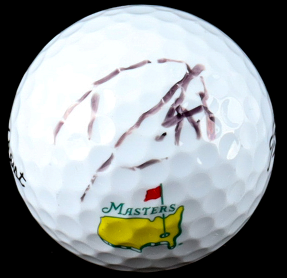 Danny Willett Signed Masters Logo Golf Ball (Beckett) at PristineAuction.com Danny Willett Signed Masters Logo Golf Ball (Beckett) at PristineAuction.com