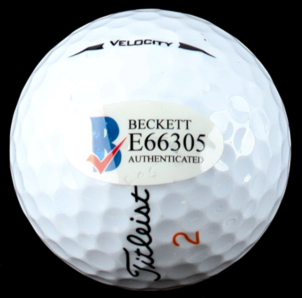 Danny Willett Signed Masters Logo Golf Ball (Beckett) at PristineAuction.com Danny Willett Signed Masters Logo Golf Ball (Beckett) at PristineAuction.com