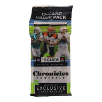 2020 Panini Chronicles Football Jumbo Value Pack with (15) Cards at PristineAuction.com