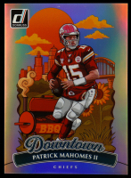 Patrick Mahomes II 2025 Donruss Downtown! Oversize #8 at PristineAuction.com