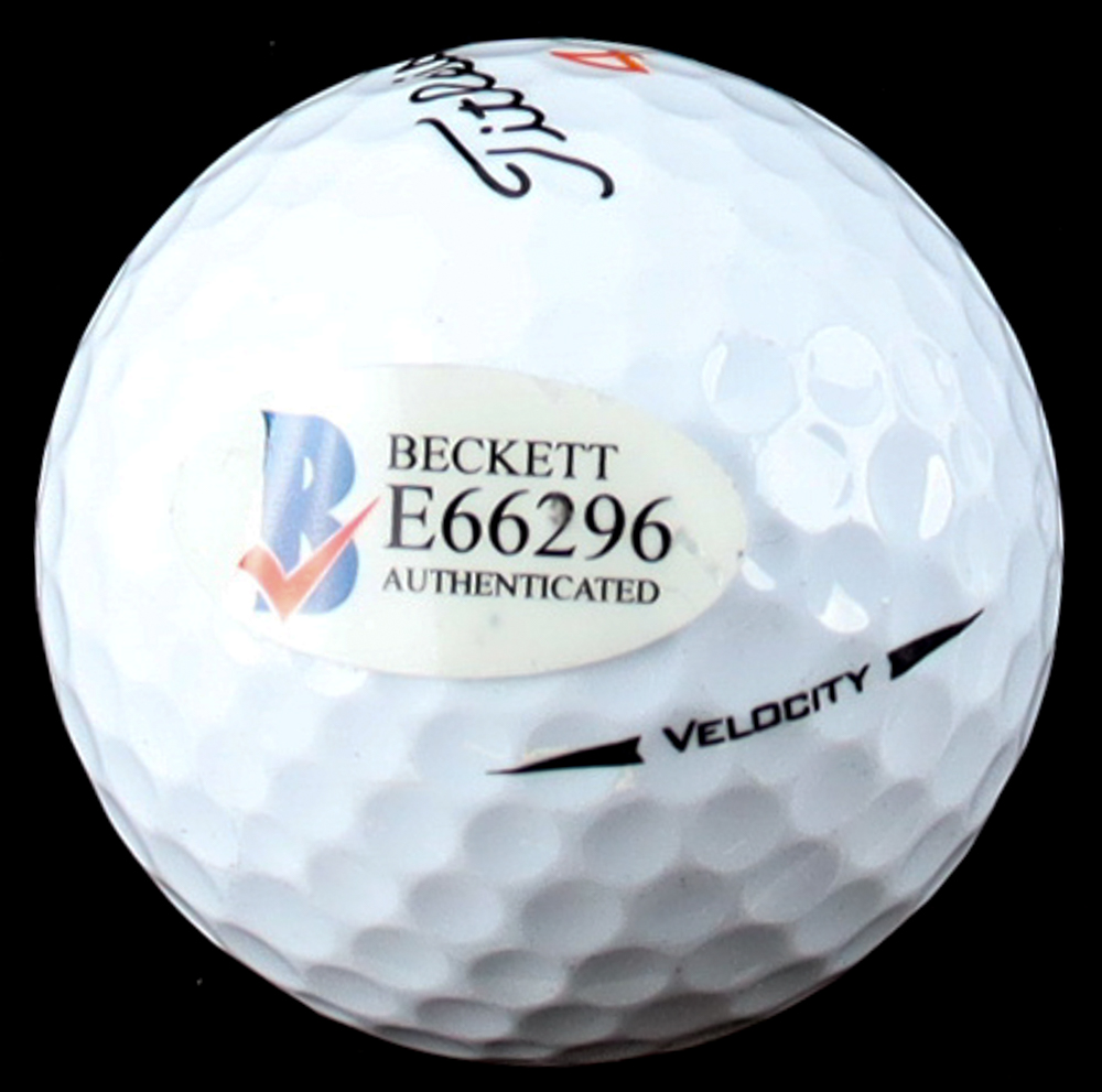 Gary Player Signed Masters Logo Golf Ball (Beckett) at PristineAuction.com Gary Player Signed Masters Logo Golf Ball (Beckett) at PristineAuction.com
