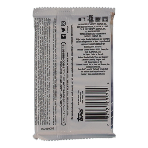 2021 Topps Series 1 Baseball Cello Pack with (16) Cards at PristineAuction.com 2021 Topps Series 1 Baseball Cello Pack with (16) Cards at PristineAuction.com