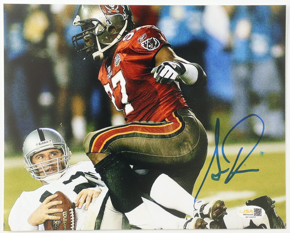 Simeon Rice Signed Buccaneers 8x10 Photo (JSA) at PristineAuction.com Simeon Rice Signed Buccaneers 8x10 Photo (JSA) at PristineAuction.com
