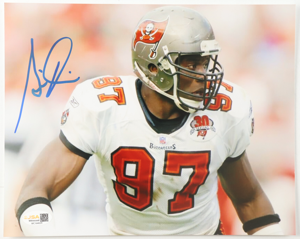 Simeon Rice Signed Buccaneers 8x10 Photo (JSA) at PristineAuction.com Simeon Rice Signed Buccaneers 8x10 Photo (JSA) at PristineAuction.com