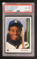 Ken Griffey Jr. 1989 Upper Deck #1 RC (PSA 8) at PristineAuction.com