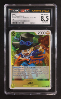 Sabo 2024 One Piece Card Game Starter Deck 13 The Three Brothers Ultra Deck Foil #ST13-007 (CGC 8.5 | Autograph Graded CGC 10) at PristineAuction.com