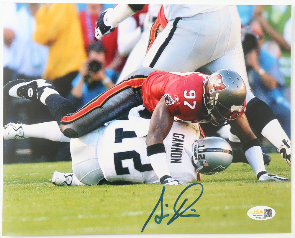 Simeon Rice Signed Buccaneers 8x10 Photo (JSA) at PristineAuction.com Simeon Rice Signed Buccaneers 8x10 Photo (JSA) at PristineAuction.com