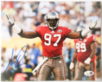 Simeon Rice Signed Buccaneers 8x10 Photo (JSA) at PristineAuction.com