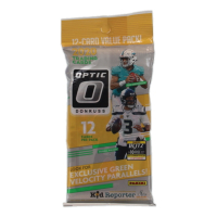 2020 Panini Donruss Optic NFL Football Cello Pack with (12) Cards at PristineAuction.com