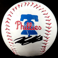 Kyle Schwarber Signed OML Phillies Logo Baseball (PSA) at PristineAuction.com