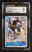 Chris Rager Signed 2022 Arlong One Piece Card Game Romance Dawn UC #OP01-063 (CGC 9 | Autograph Graded CGC 10) at PristineAuction.com