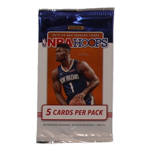2019-20 NBA Hoops Basketball Pack with (5) Cards at PristineAuction.com 2019-20 NBA Hoops Basketball Pack with (5) Cards at PristineAuction.com